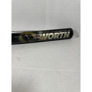 Worth SW4 Slowpitch Softball Bat 28oz High Performance Alloy 2 1/4" Barrel Black